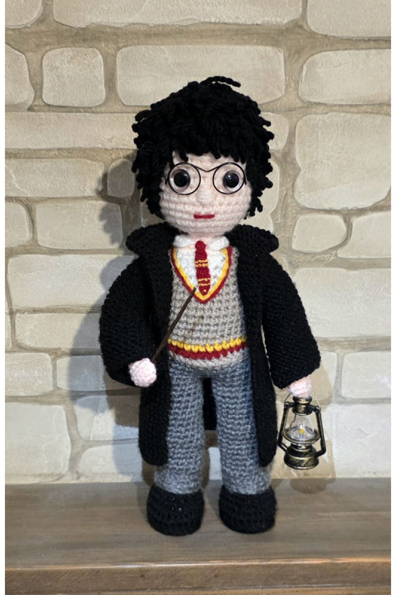 Ръчно плетена кукла "Harry Potter"