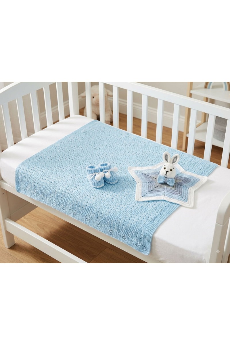 Бебешки комплект "Bunny Blue"