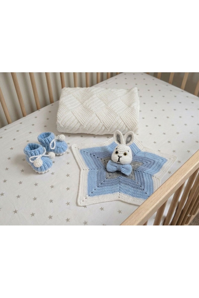 Бебешки комплект "Bunny White"