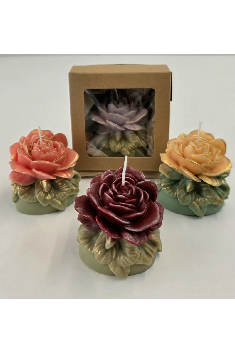 Декоративна свещ „Bloom Rose“ – House of Whims