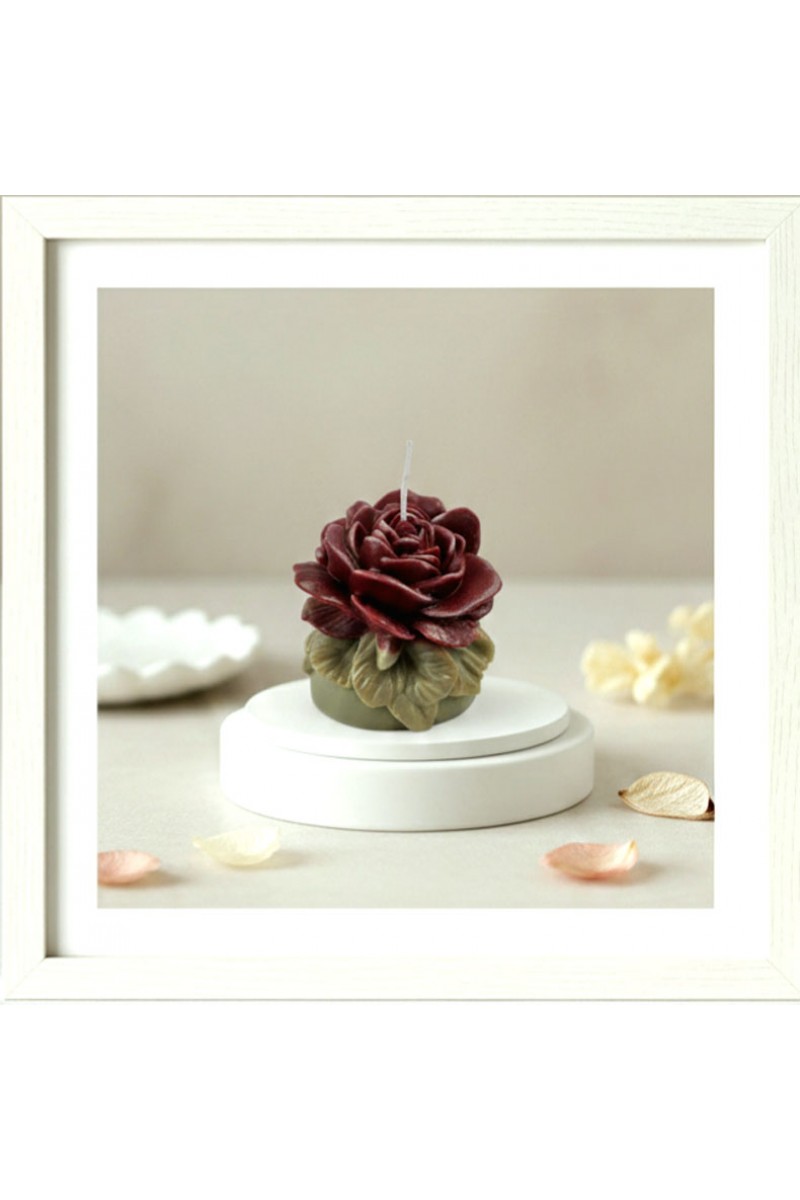 Декоративна свещ „Bloom Rose“ – House of Whims
