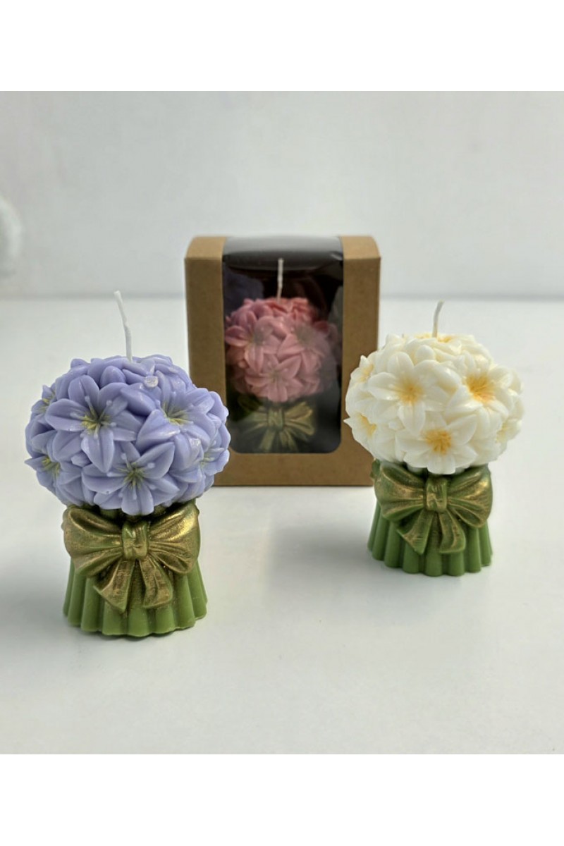 Декоративна свещ „Hydrangea Bouquet“