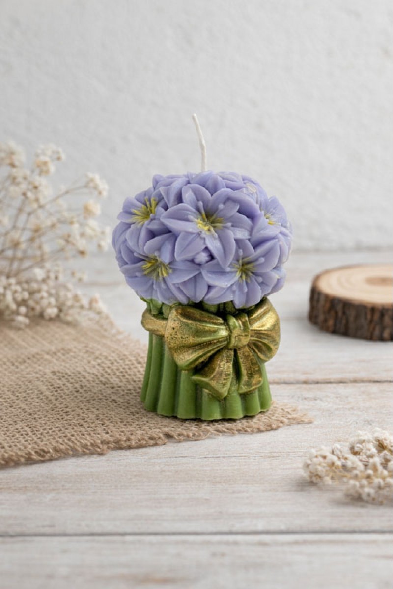 Декоративна свещ „Hydrangea Bouquet“