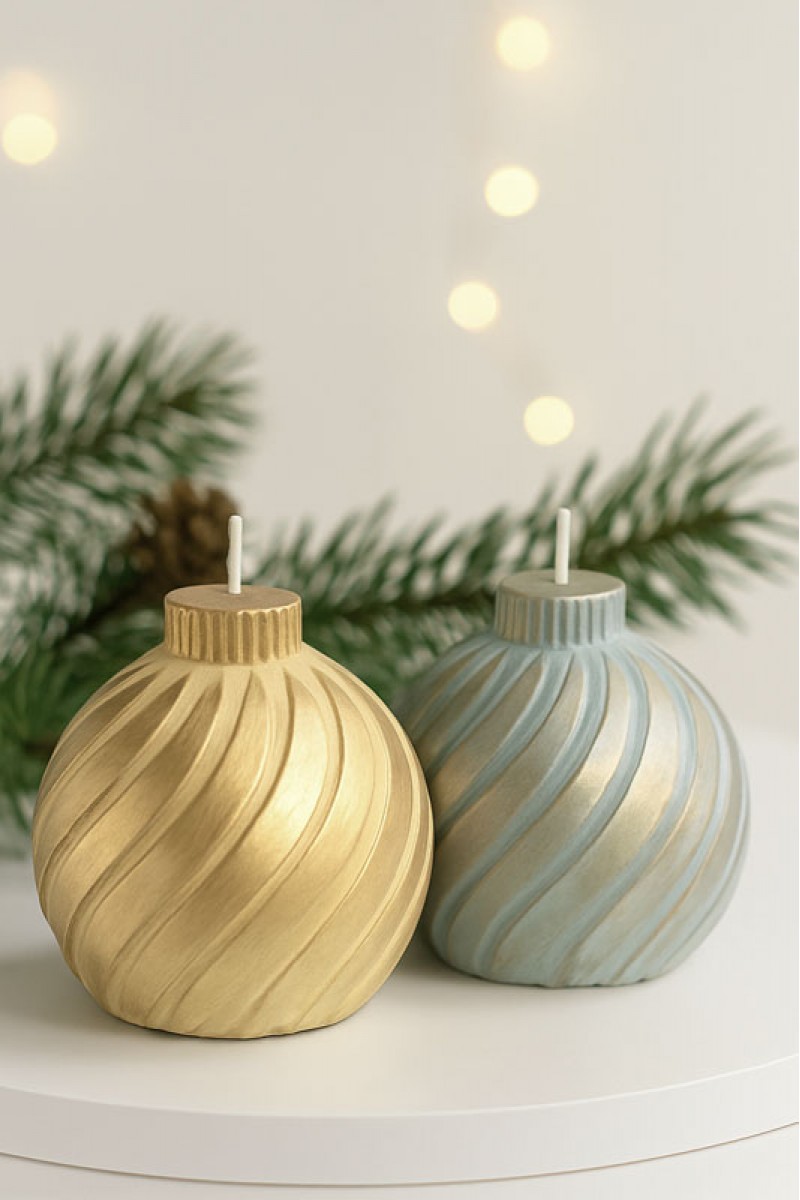 Ароматни Коледни свещи „Holiday Ornaments“